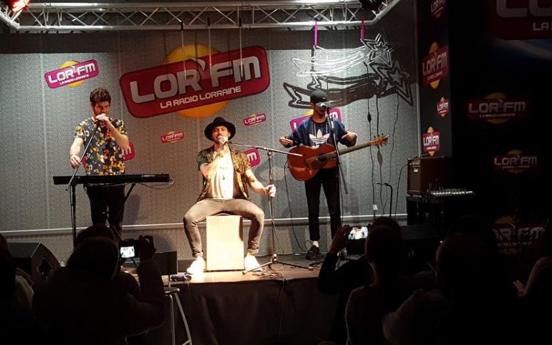 Brice Conrad, Arcadian et Lili Poe en showcase LOR'FM