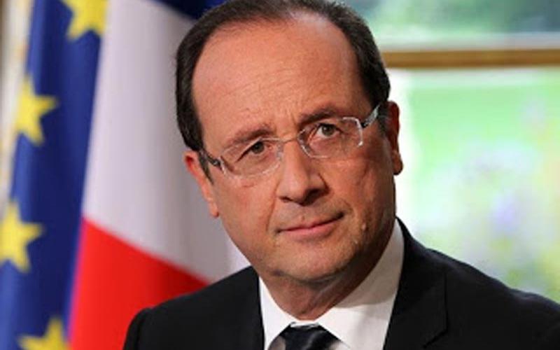 Des voeux et un esprit "combatif" pour François Hollande