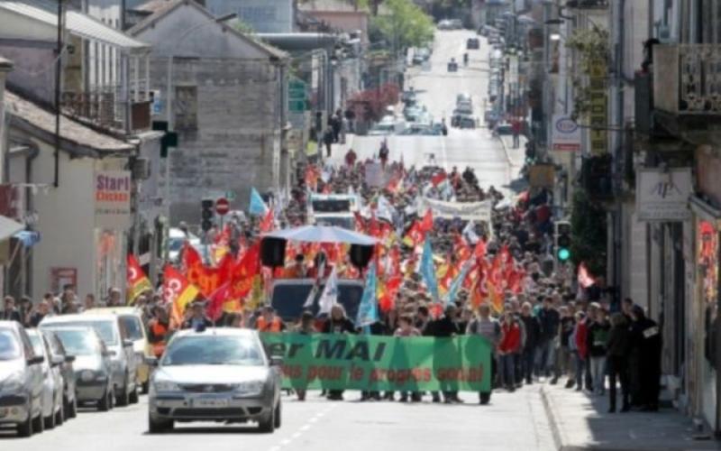 Faible mobilisation pour le 1er mai