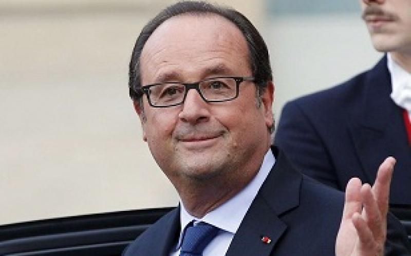 François Hollande à la rencontre d'élèves mosellans