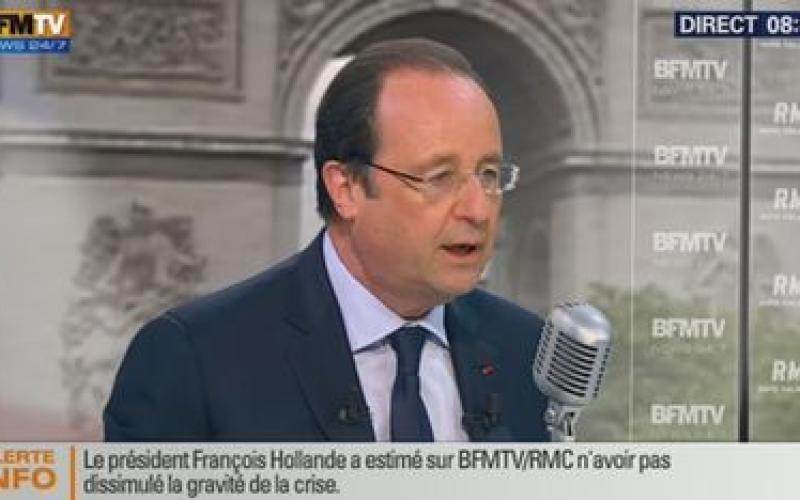 François Hollande veut aller "plus vite, plus loin, n'ayant rien à perdre"