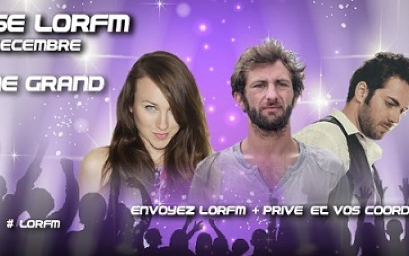 Guillaume Grand, Jayd et Louyena en concert privé LORFM