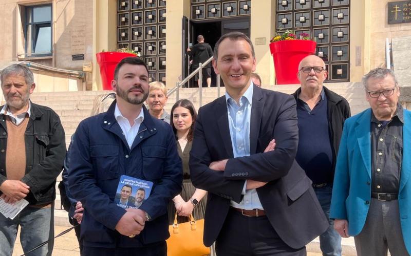 Hayange : Laurent Jacobelli (RN), candidat aux législatives 