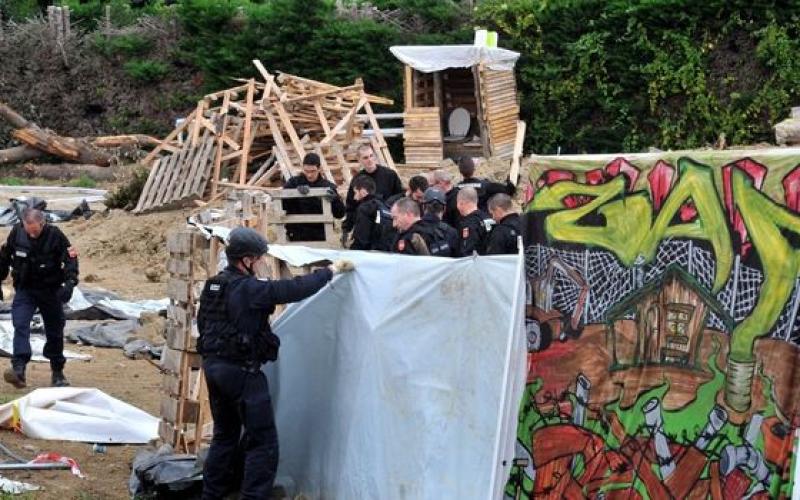 L'évacuation de la ZAD de Notre-Dame-Des-Landes a commencé