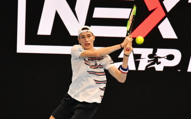 Le messin Ugo Humbert en équipe de France