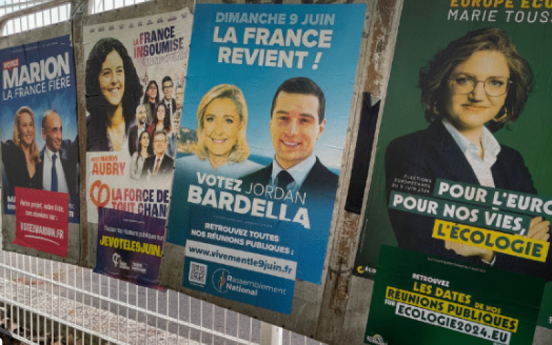 Élections européennes : le RN largement devant en région