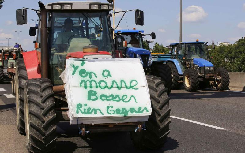 Les agriculteurs mosellans sortent les griffes