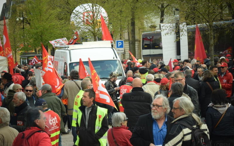 Metz : 2500 personnes dans les rues ce jeudi