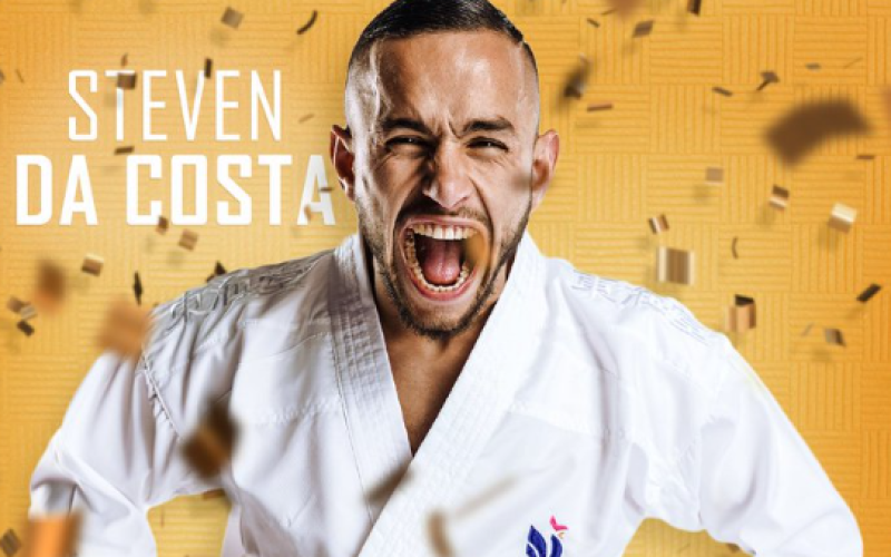 Mont-Saint-Martin : le karatéka Steven Da Costa, champion d'Europe !