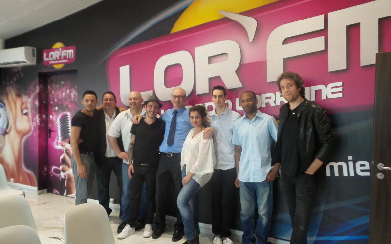 Nicom, Maximilien Philippe et Julie Zenatti chez LOR'FM