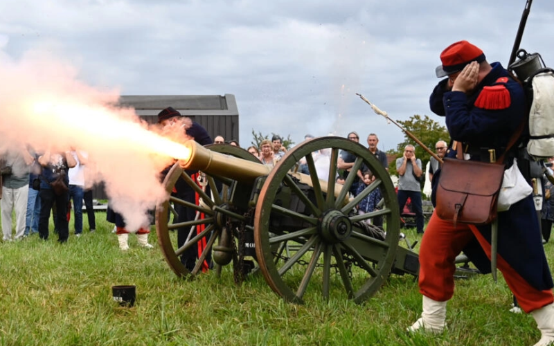 "Oubliée", la guerre de 1870 en partie reconstituée à Gravelotte