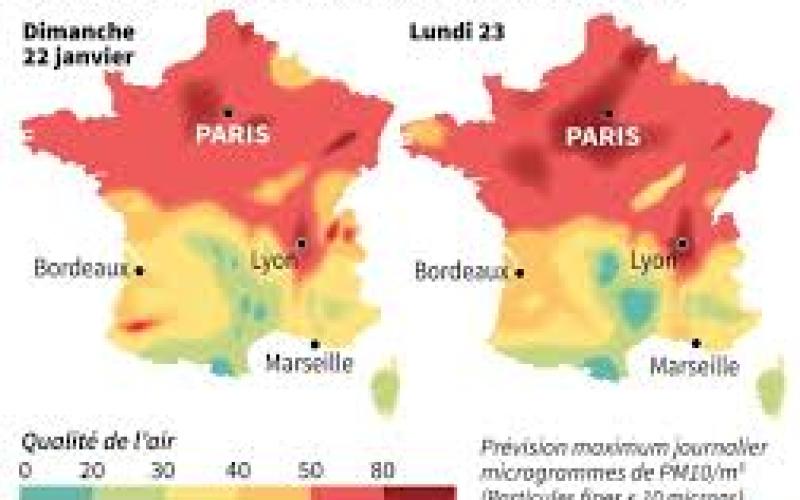 Pic de pollution en Meurthe-et-Moselle et dans les Vosges