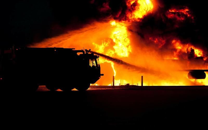 Talange : incendie dans une société de recyclage de matériaux de construction