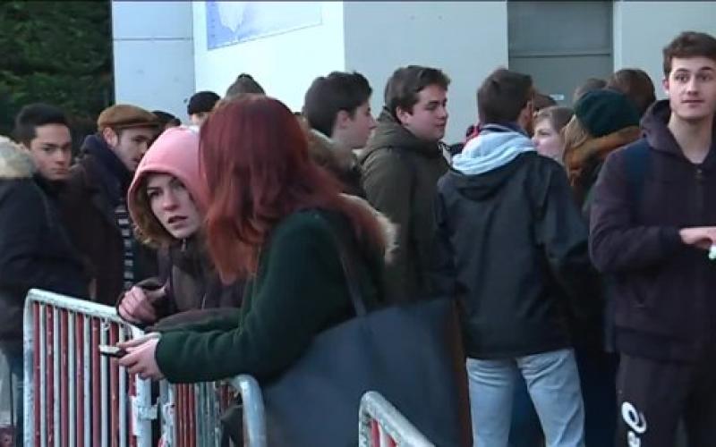 Thionville : manifestation en cours des lycéens