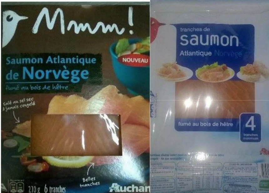 Attention, Auchan rappelle des lots de saumon fumé potentiellement contaminés par la bactérie Listéria