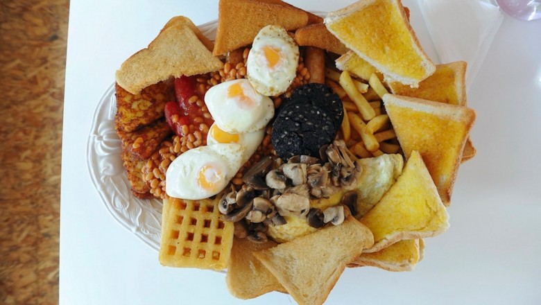 Au menu : un petit dej' gargantuesque