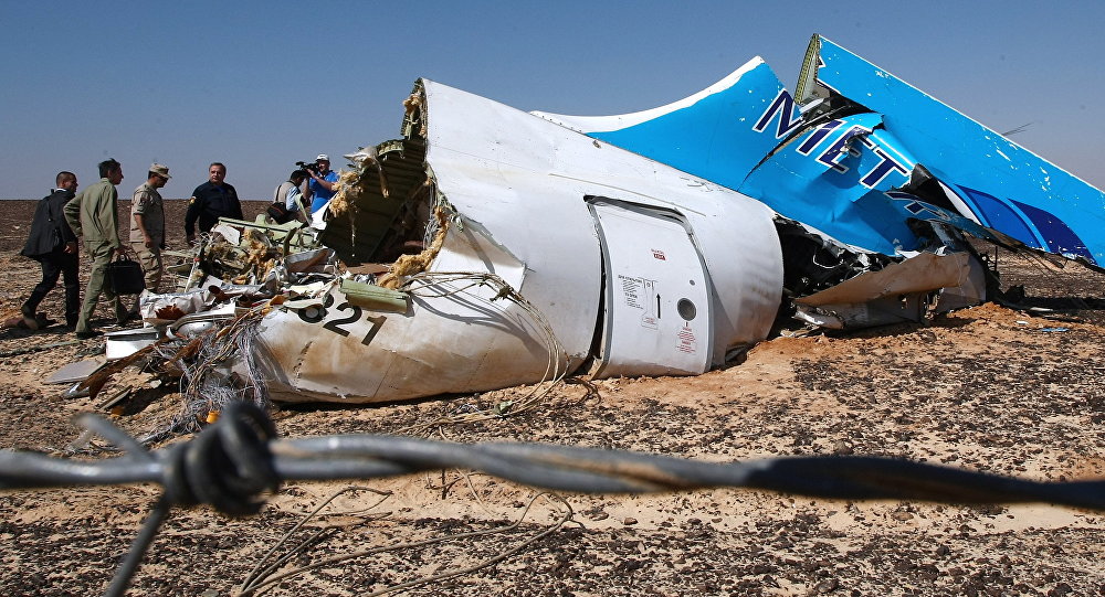 Crash de l'A321 russe : Moscou reconnaît qu'un "engin explosif s'est déclenché" à bord