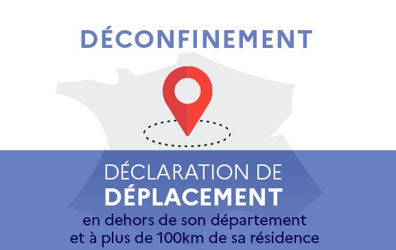 Déconfinement: l’attestation pour se déplacer à plus de 100km de chez vous est disponible