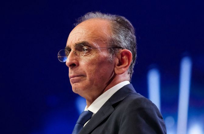 Eric Zemmour en meeting à Metz, ce vendredi