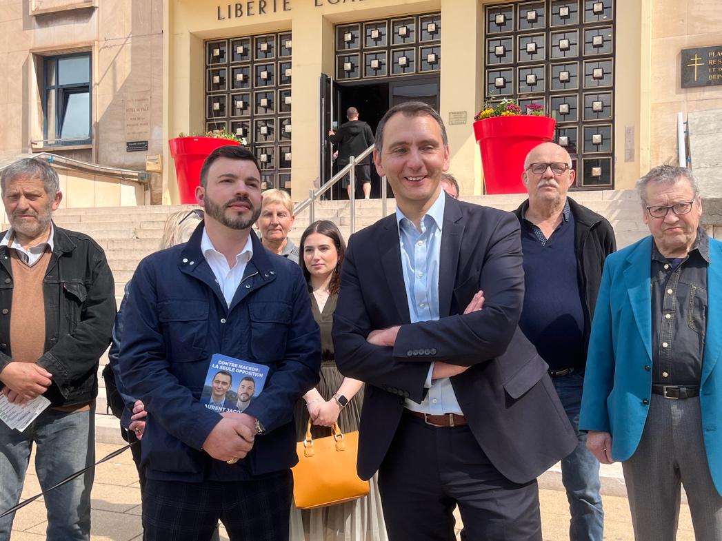 Hayange : Laurent Jacobelli (RN), candidat aux législatives