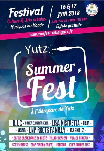 Idée sortie : les 16 et 17 juin découvrez la première édition du Yutz Summer Fest'