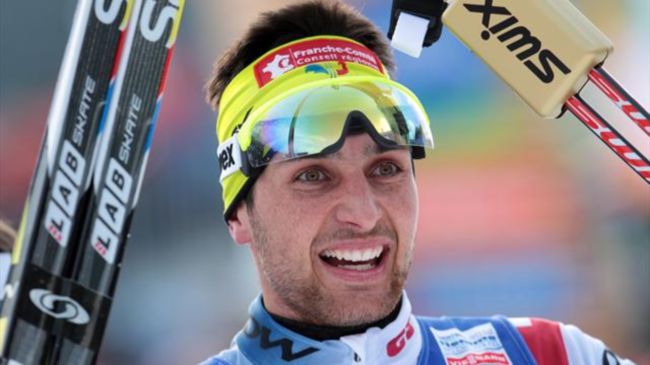 Jazon Lamy-Chapuis, porte drapeau de la France pour les jeux de Sotchi