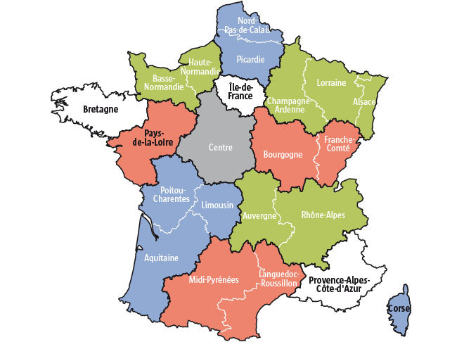 L'Assemblée Nationale adopte la carte à 13 régions