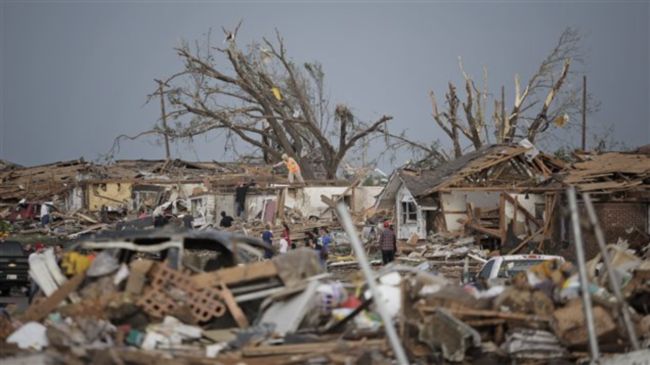 L'heure est à la désolation à Oklahoma City