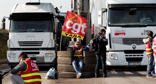 Loi travail : les routiers appellent à réitérer le mouvement aujourd'hui