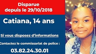 Longwy : Catiana, 14 ans, a disparu