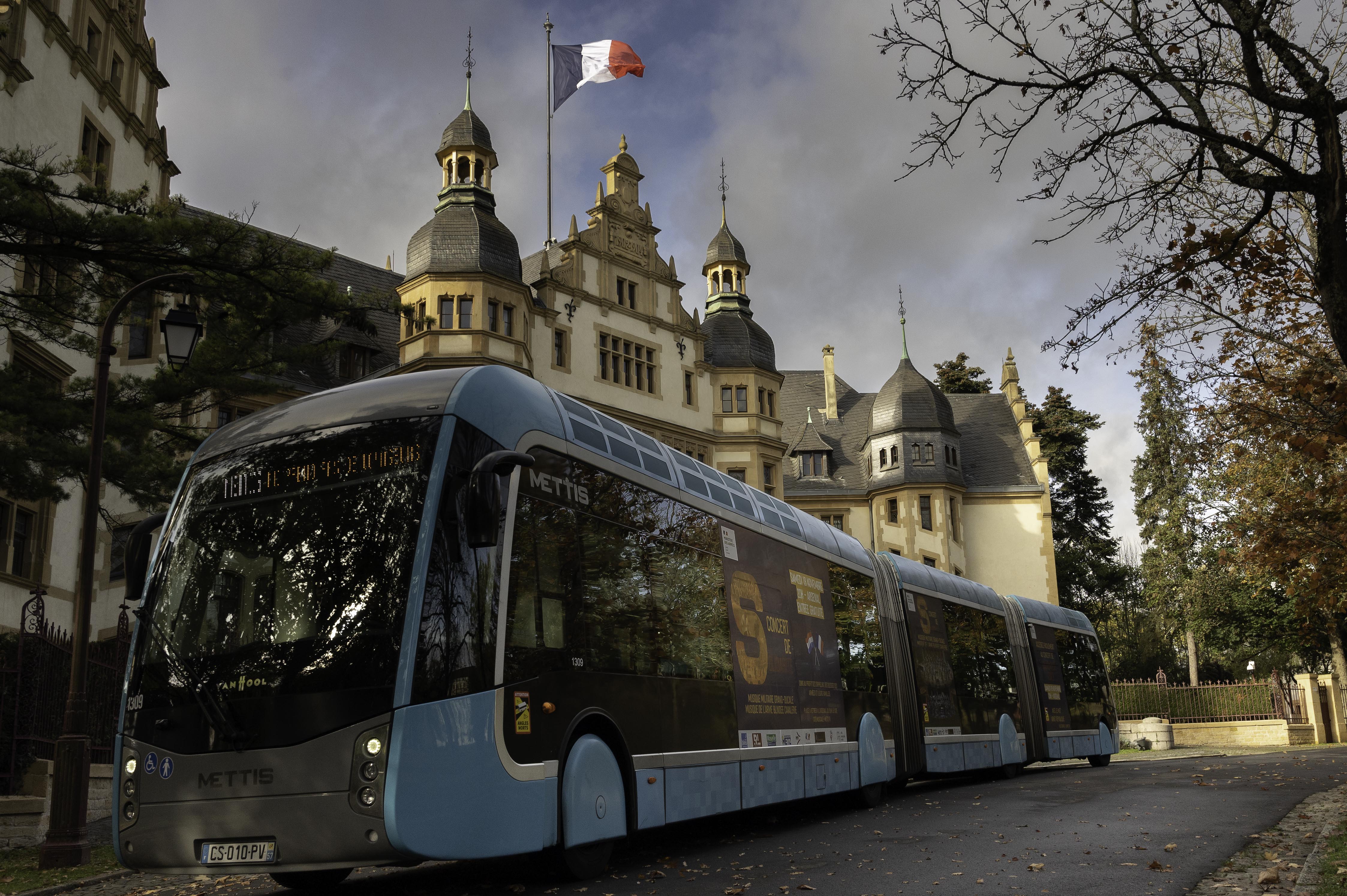 Metz : un Mettis, aux couleurs de l'Opération Solidarité 2022