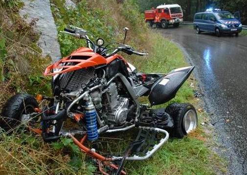 Mont St Martin : un conducteur de quad gravement blessé