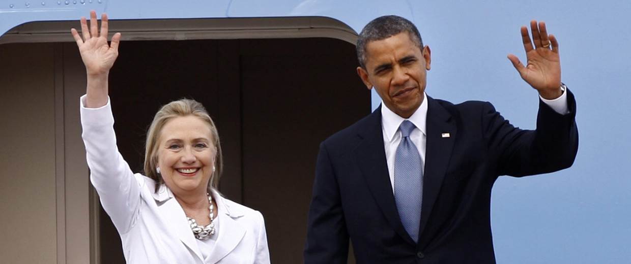 Présidentielle américaine : Obama soutient Clinton