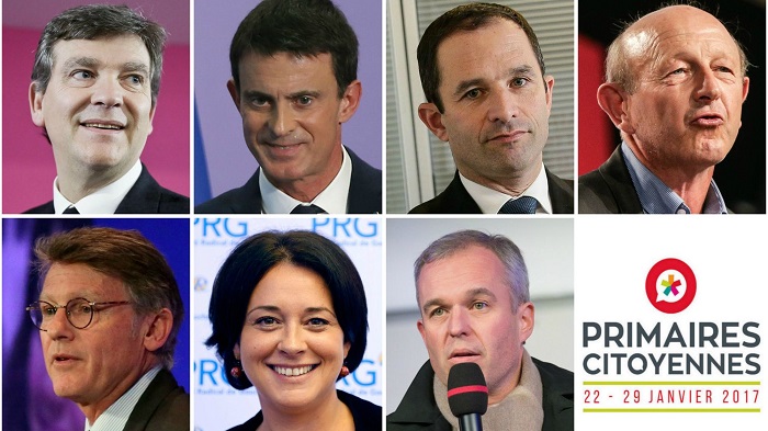 Primaire de gauche : Benoît Hamon vire en tête