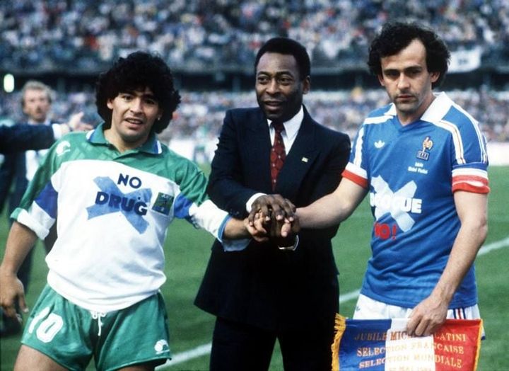 Quand Maradona venait à Nancy rejoindre Pelé et Platini