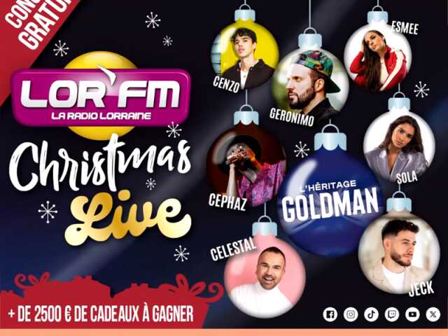 Retour sur le LOR'FM Christmas Live 2023 !