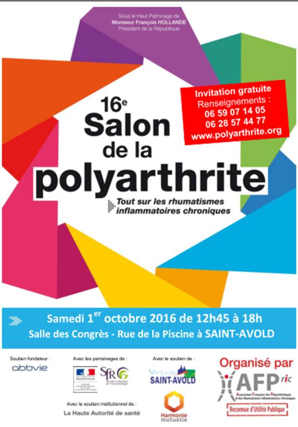 St Avold : le salon de la polyarthrite se tiendra ce samedi