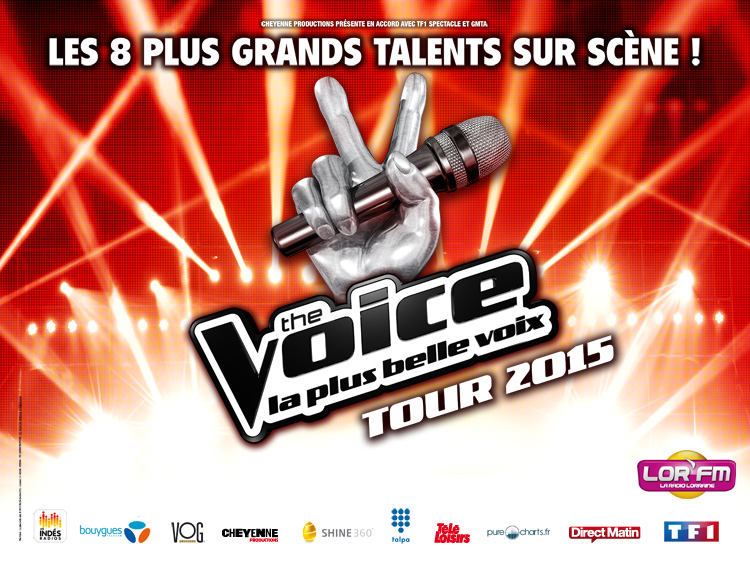 THE VOICE LES LIVES