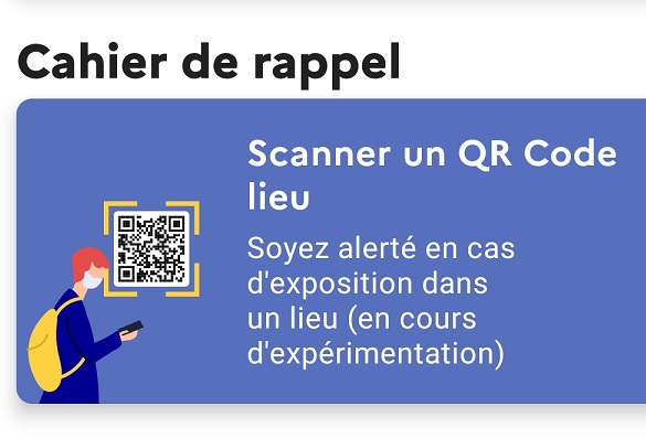 TousAntiCovid : le carnet de rappel obligatoire à l'entrée des bars, restaurants et salles de sport