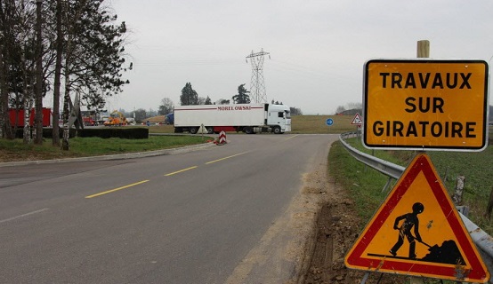 Un nouveau rond-point à Basse-Ham et une circulation qui sera perturbée