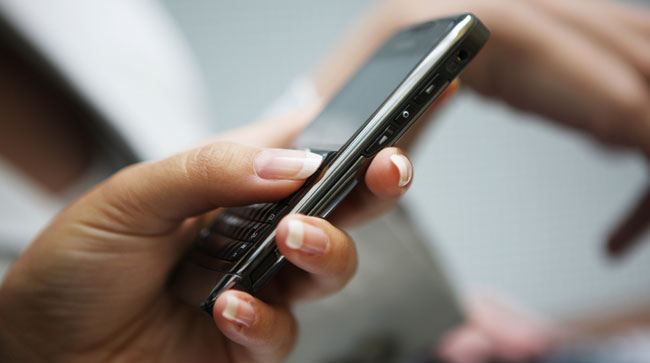 Un SMS d'outre tombe