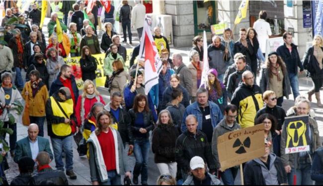 Une première petite victoire pour les Anti-nucléaires.