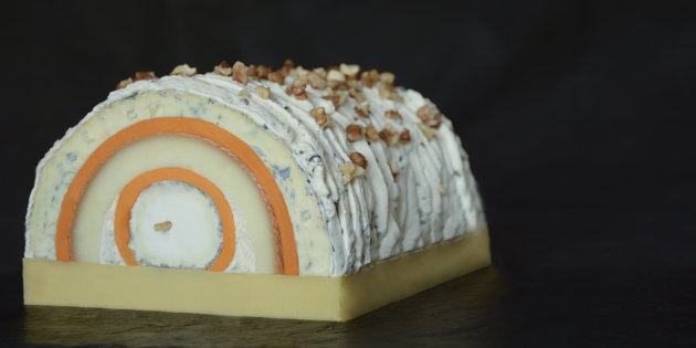 Une version originale de la bûche de Noël