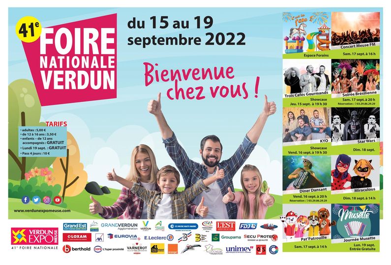 Verdun Expo Meuse donne rendez-vous du 15 au 19 septembre !