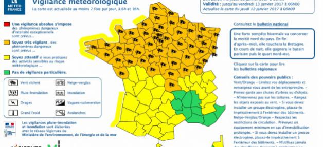 Vigilance orange déclenchée en Lorraine